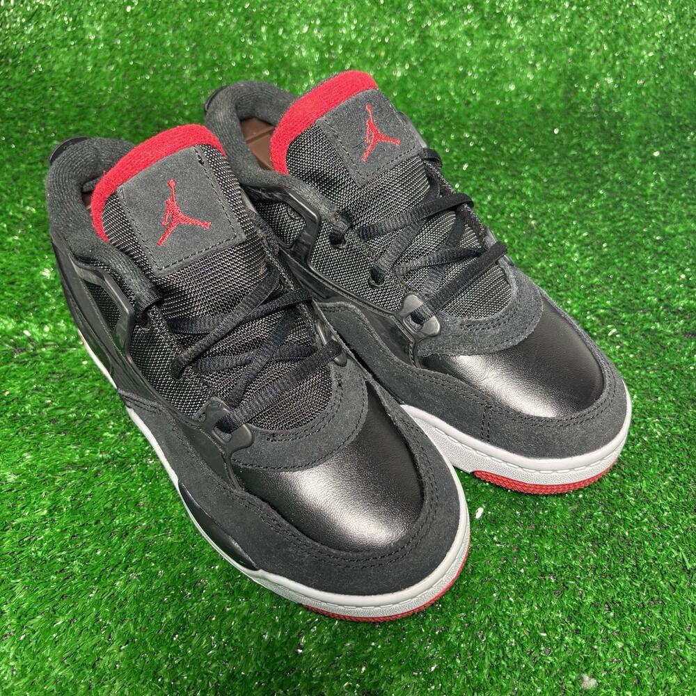 Jordan Air Jordan Shoes Boys Size 3Y Black Red Basketball Sneakers FQ7936-061